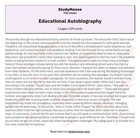 What Are Some Approaches To Writing An Autobiography?